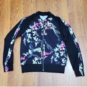 Fabletics Floral Zip-Up Jacket/ Small